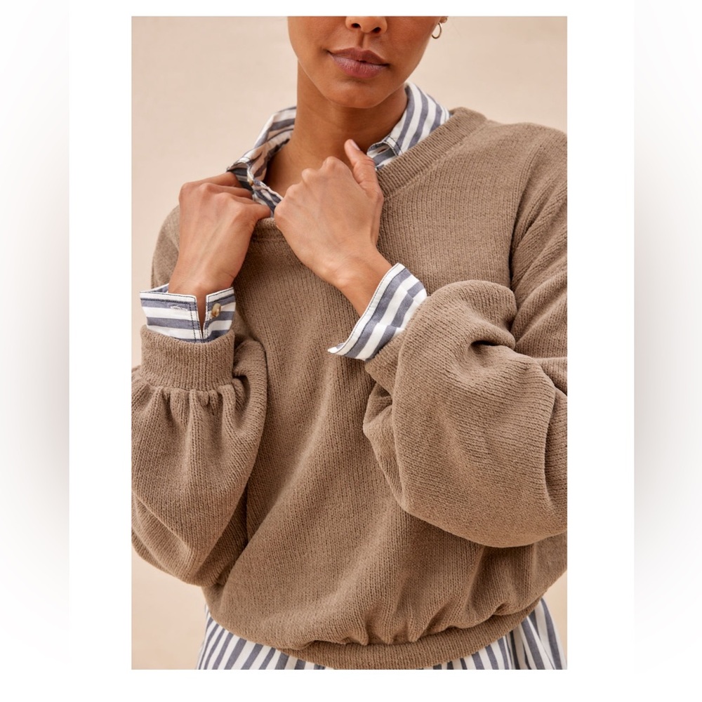 FREE PEOPLE / BEACH HAPPY PULL OVER